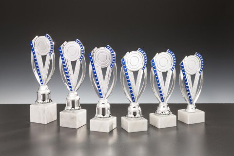 Pokal Serie "Exclusiv" 6 Größen, 6 Ausführungen