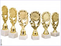 Pokal "Sieger", 6 Größen Gold