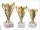 Ständerpokal Mini "Ritter" 3 Größen in Gold oder Silber