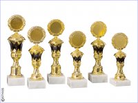 Ständerpokal  "Duisburg"  Gold / schwarz...