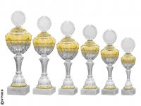 Pokal "Emily" - Silber/Gold - 6 Größen XL