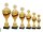 Pokal "Germania" - Gold - 6 Größen XL
