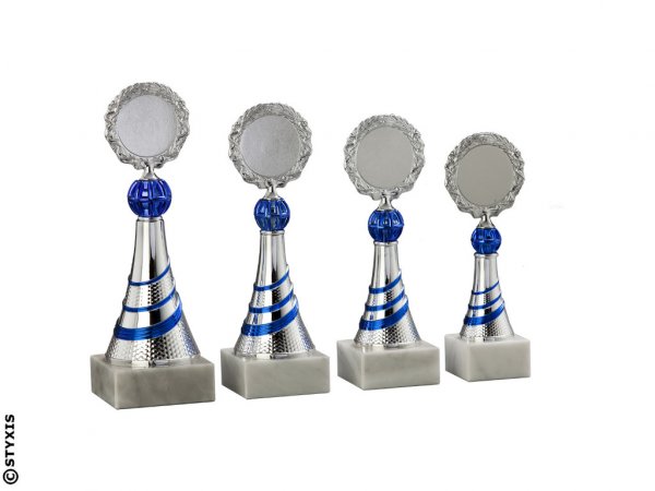 Silber/Blau